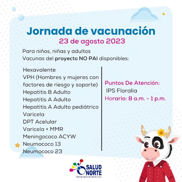 Jornada de Vacunación IPS Floralia