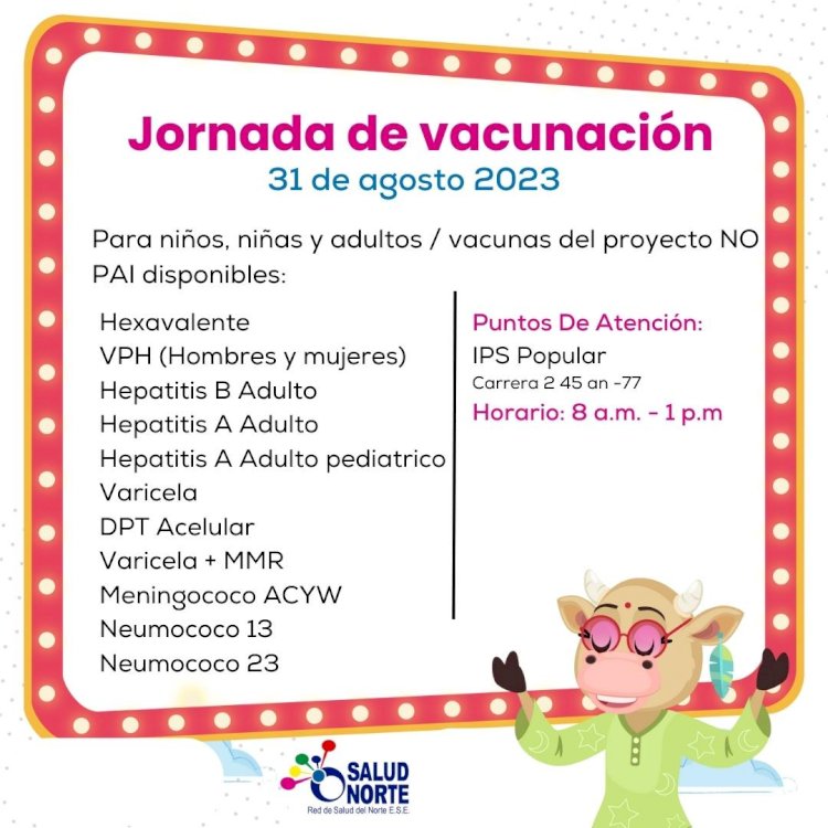 Jornada de vacunación Ips Popular