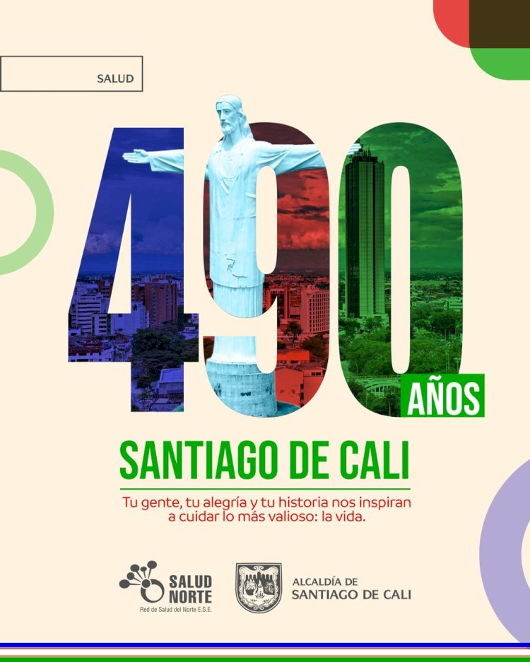Celebramos el cumpleaños de Santiago de Cali  